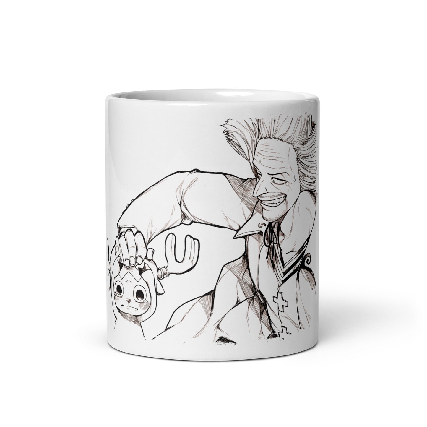 White Glossy Mug - Chopper 3