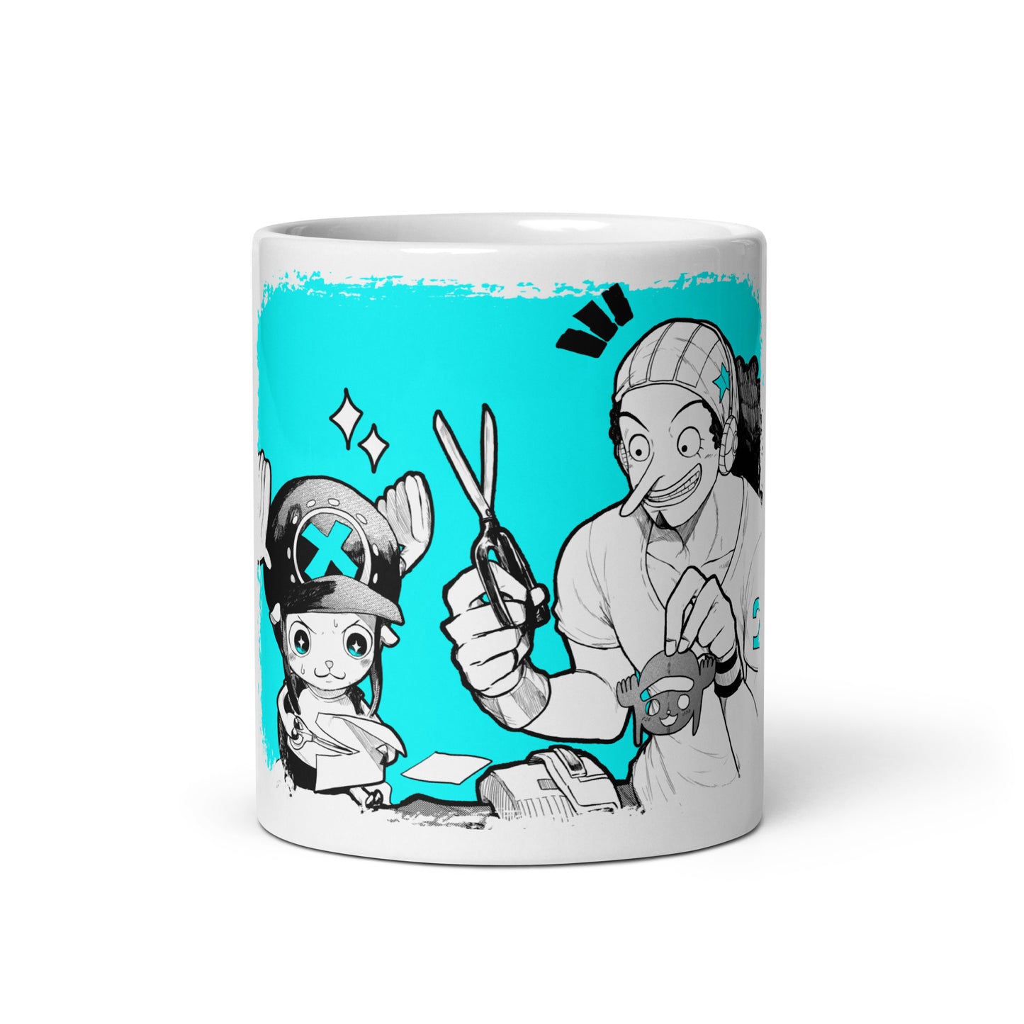 White Glossy Mug - Chopper 5