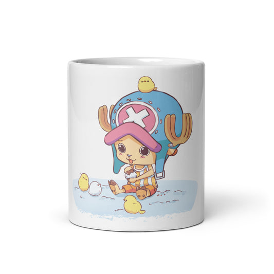 White Glossy Mug - Chopper 8