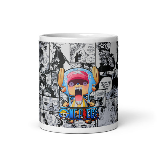 White Glossy Mug - Chopper 26