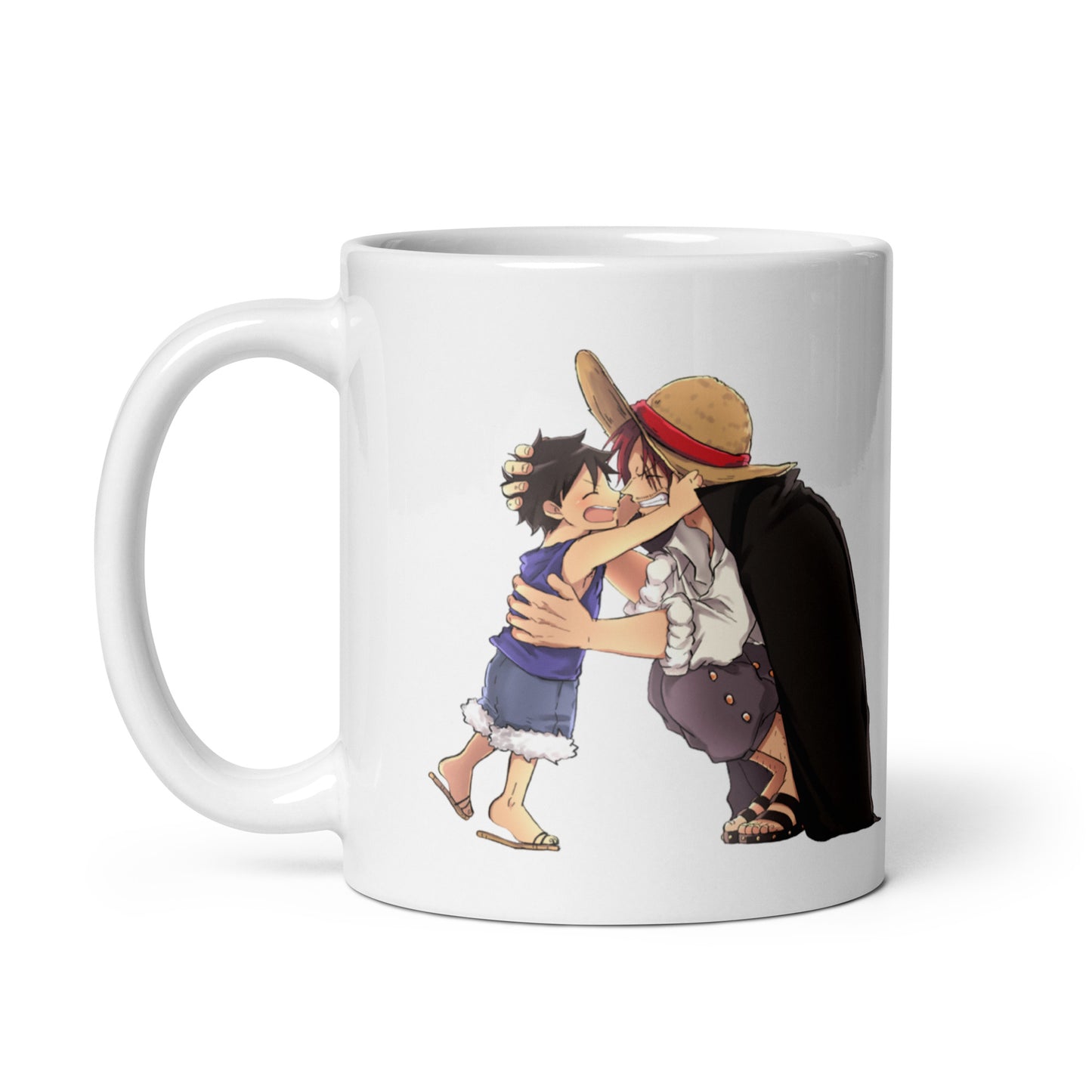 White Glossy Mug - Luffy 2