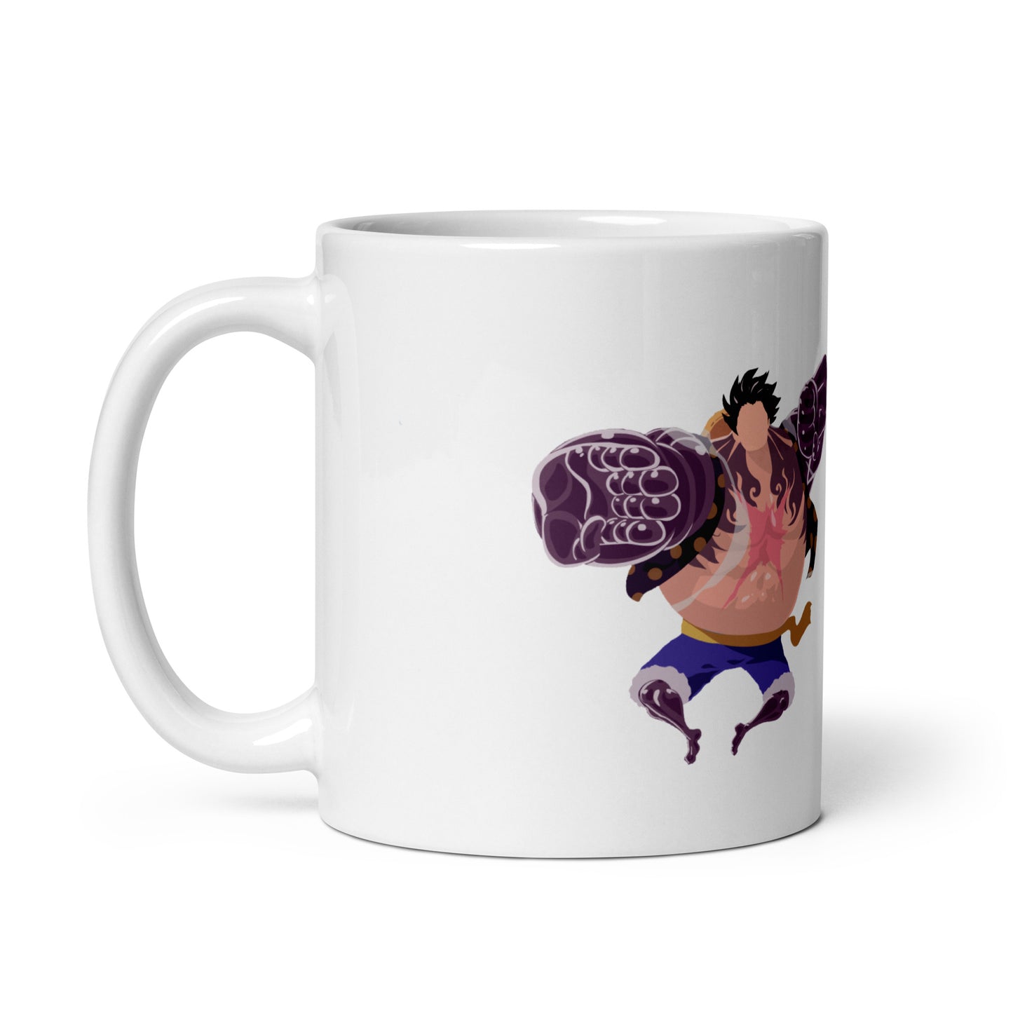 White Glossy Mug - Luffy 18