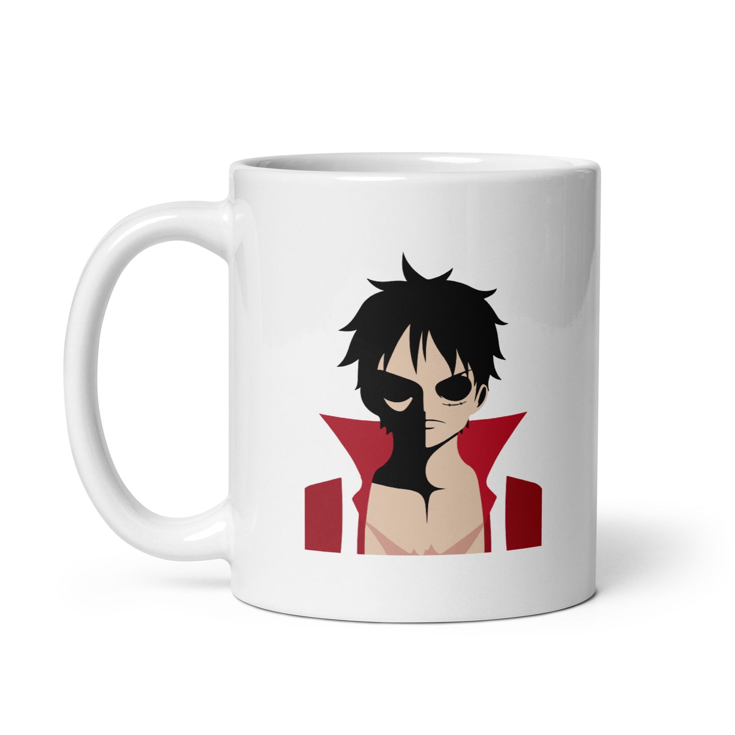 White Glossy Mug - Luffy 21