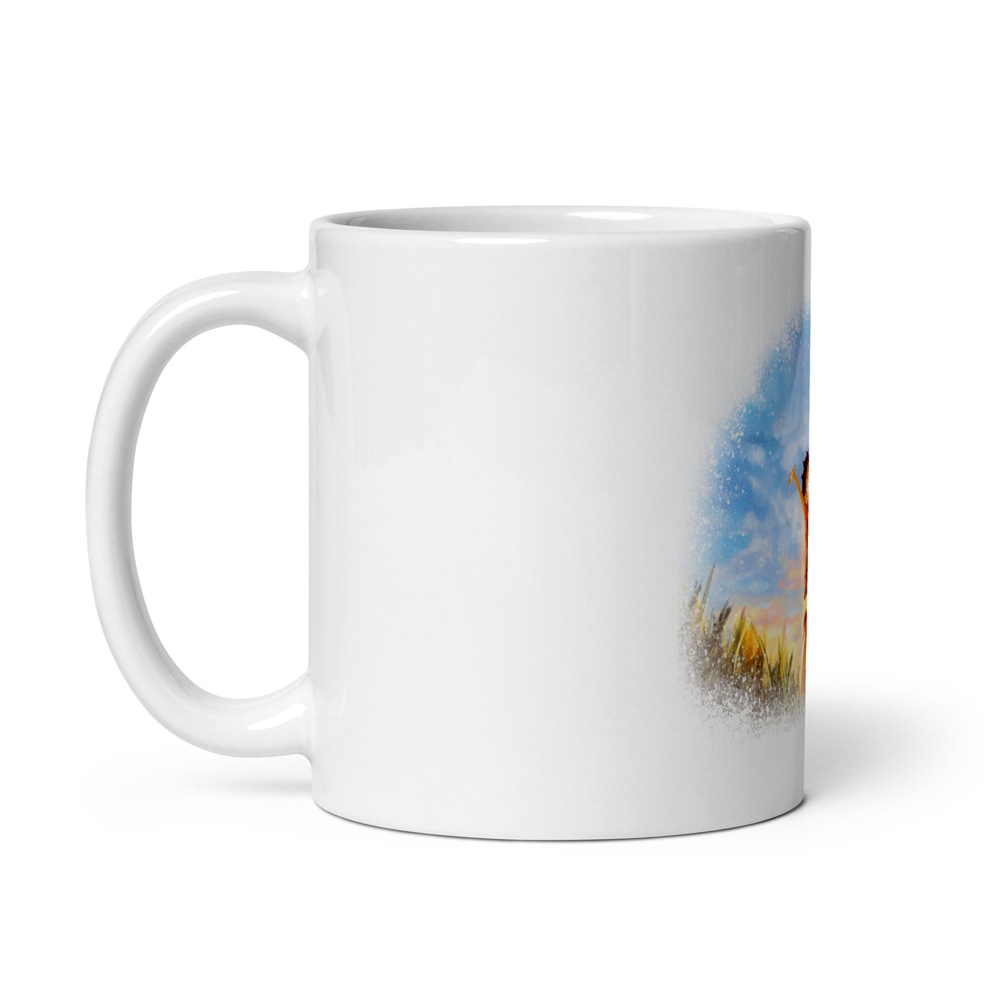 White Glossy Mug - Luffy 33