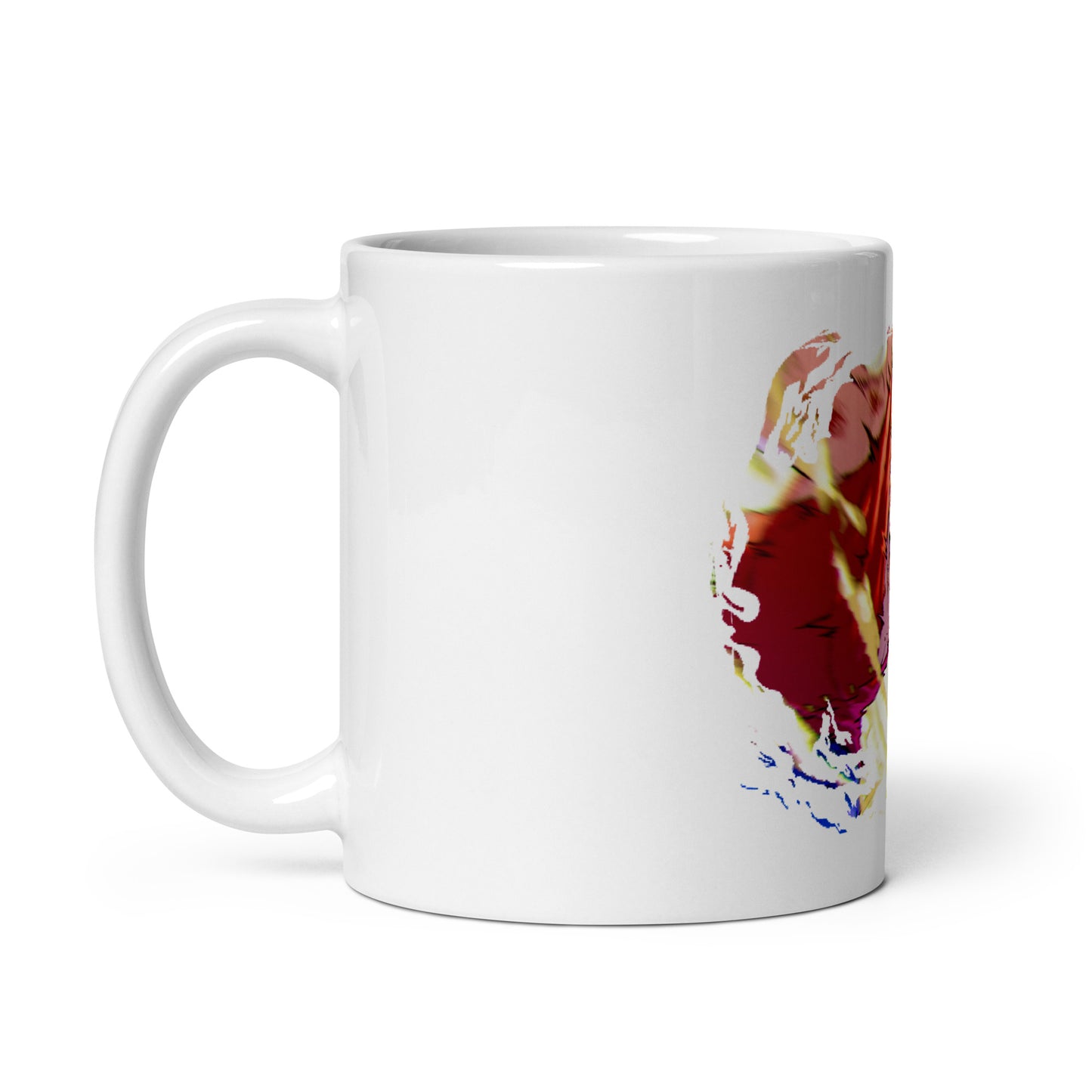 White Glossy Mug - Luffy 40