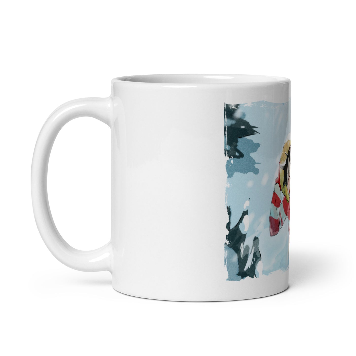 White Glossy Mug - Luffy 42