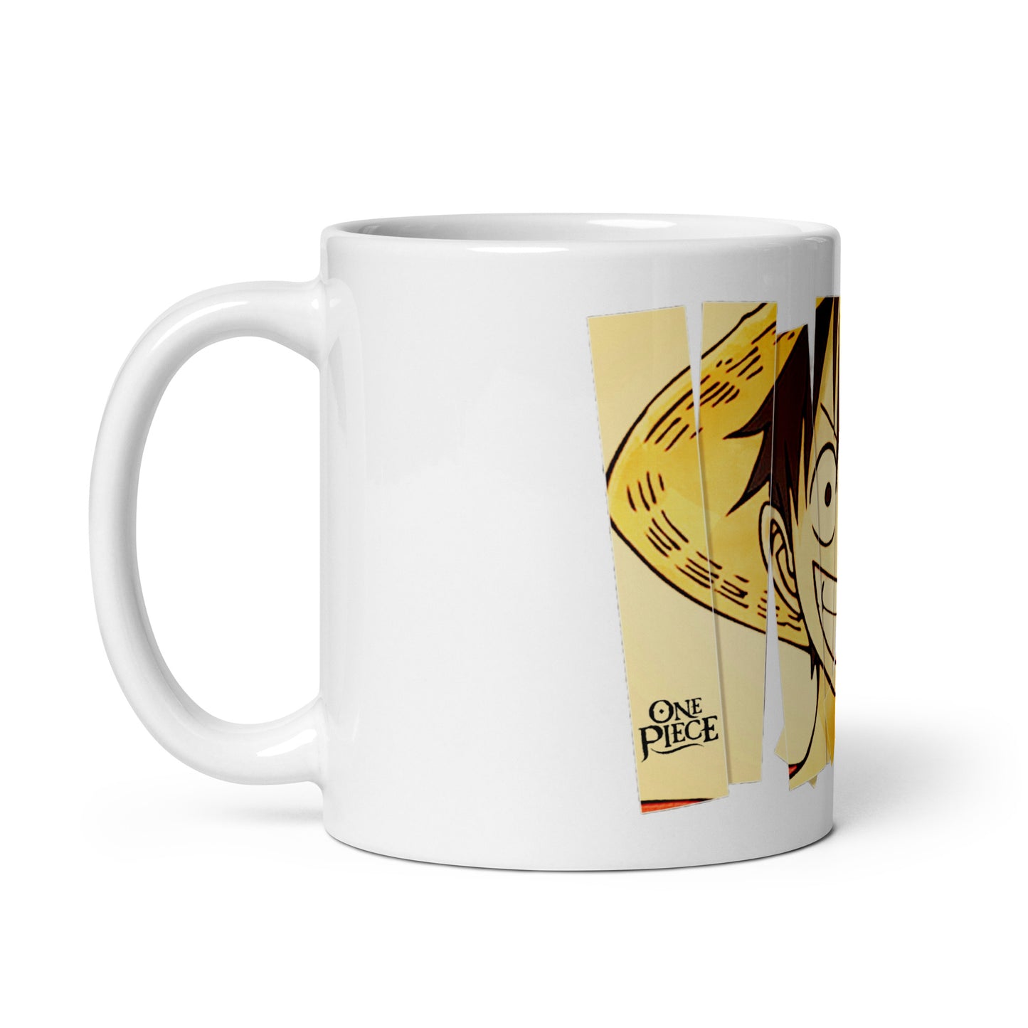 White Glossy Mug - Luffy 62