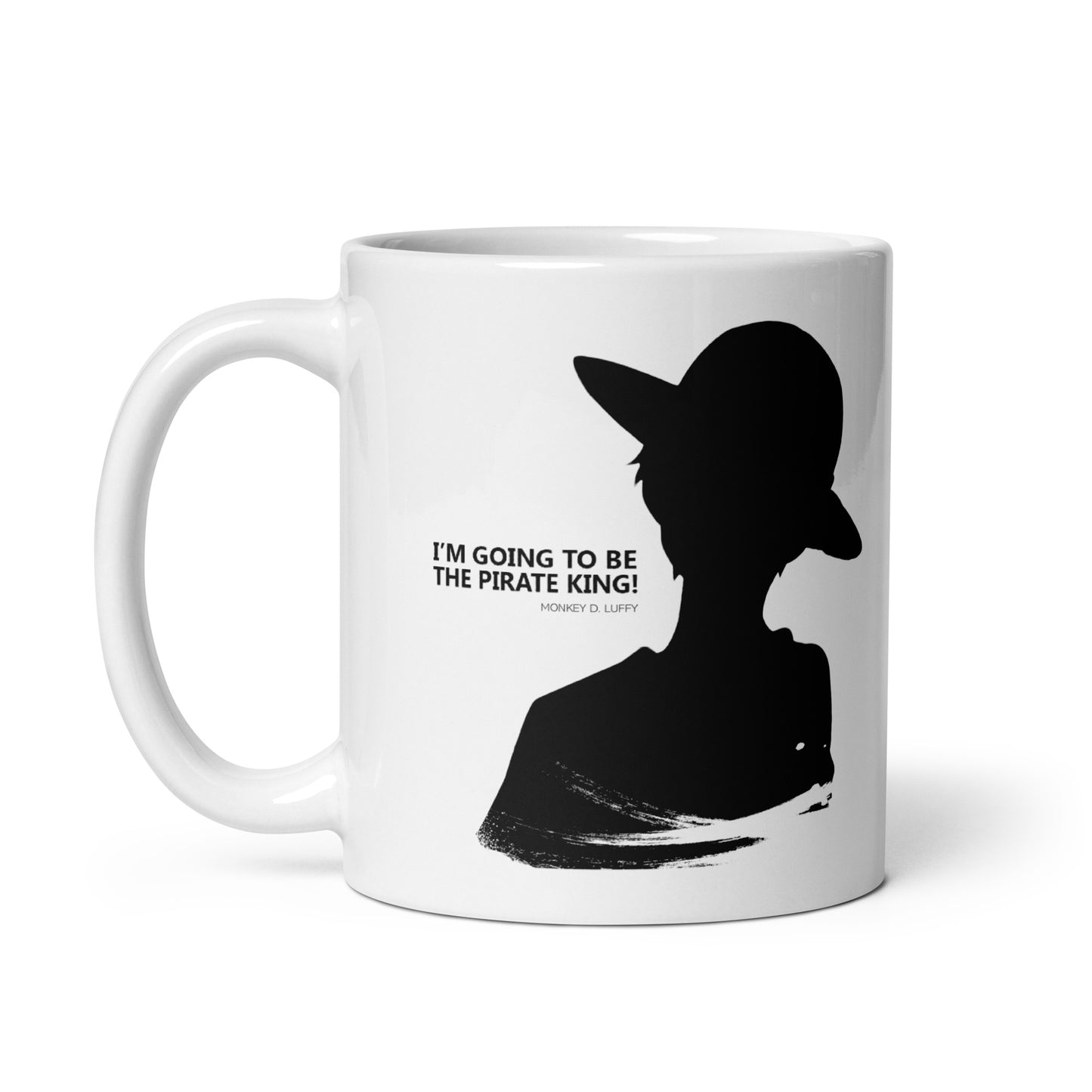 White Glossy Mug - Luffy 65