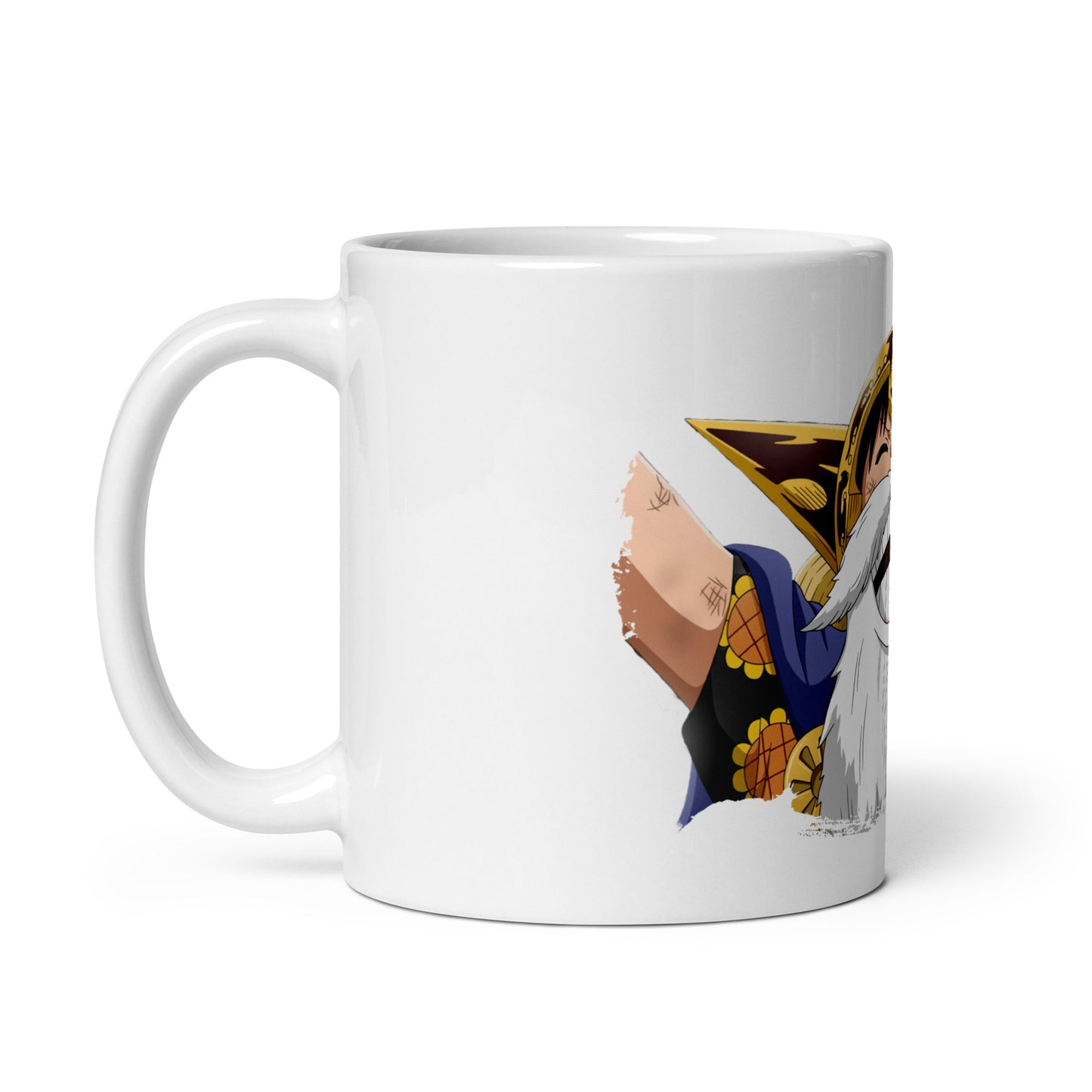 White Glossy Mug - Luffy 67