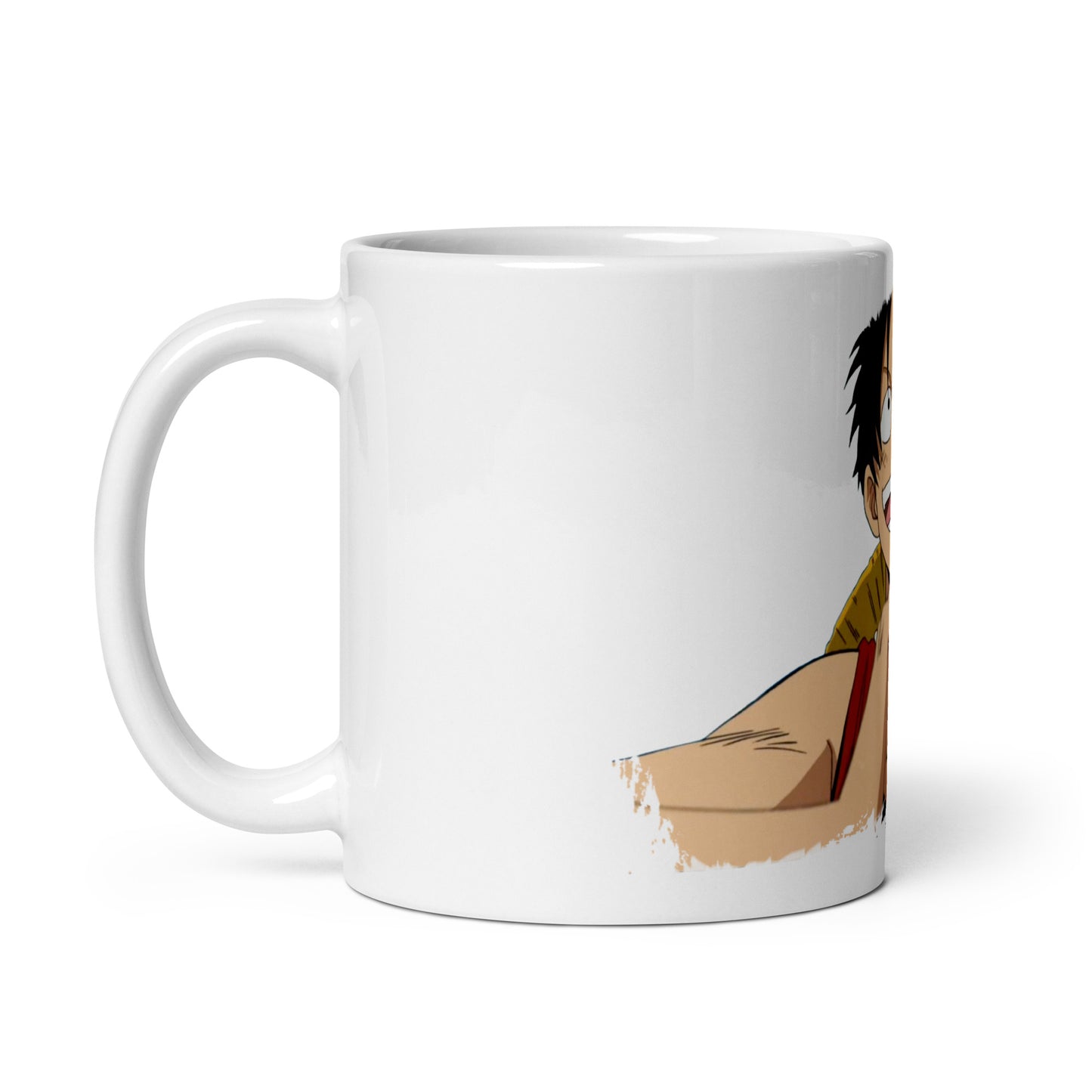 White Glossy Mug - Luffy 71