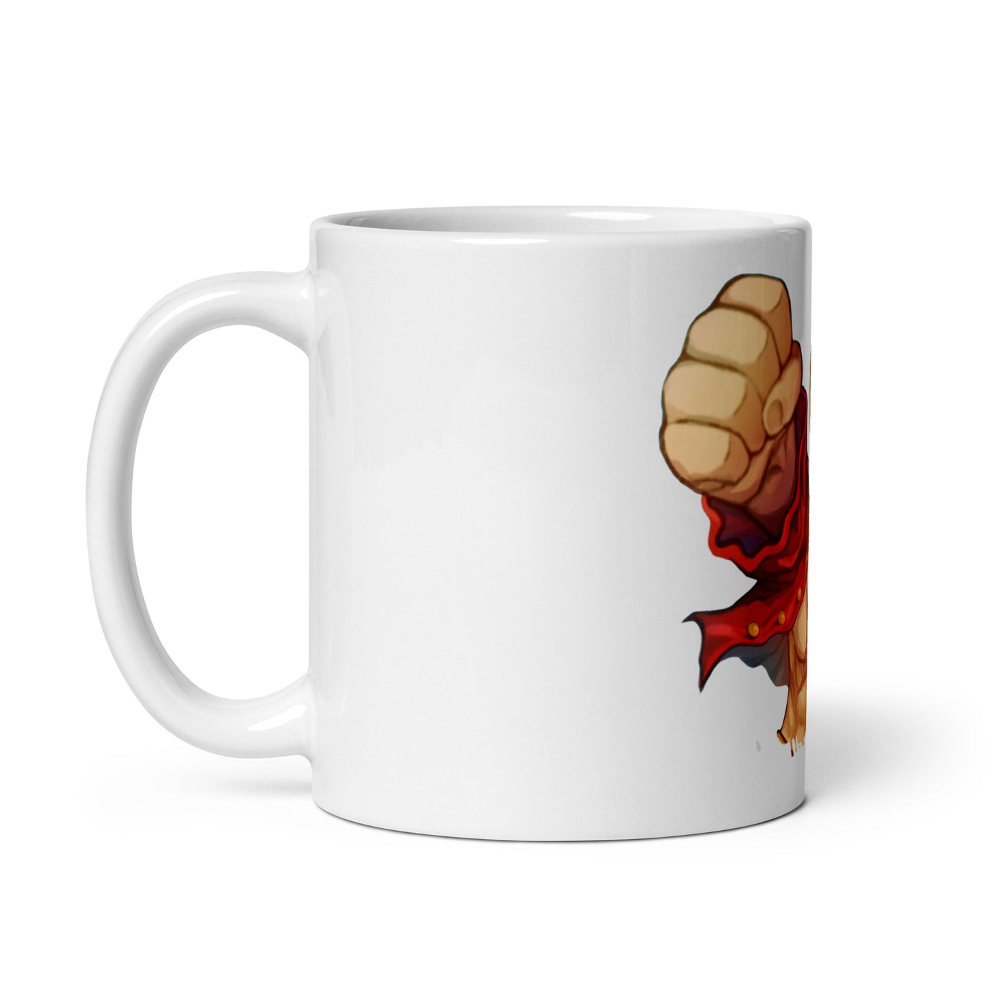 White Glossy Mug - Luffy 72