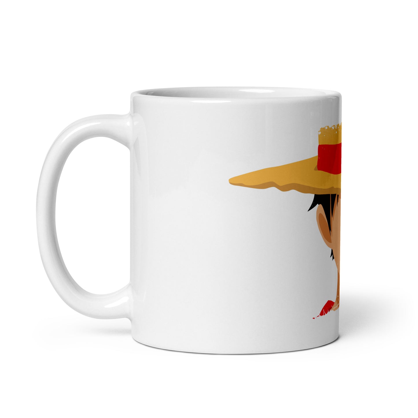 White Glossy Mug - Luffy 78