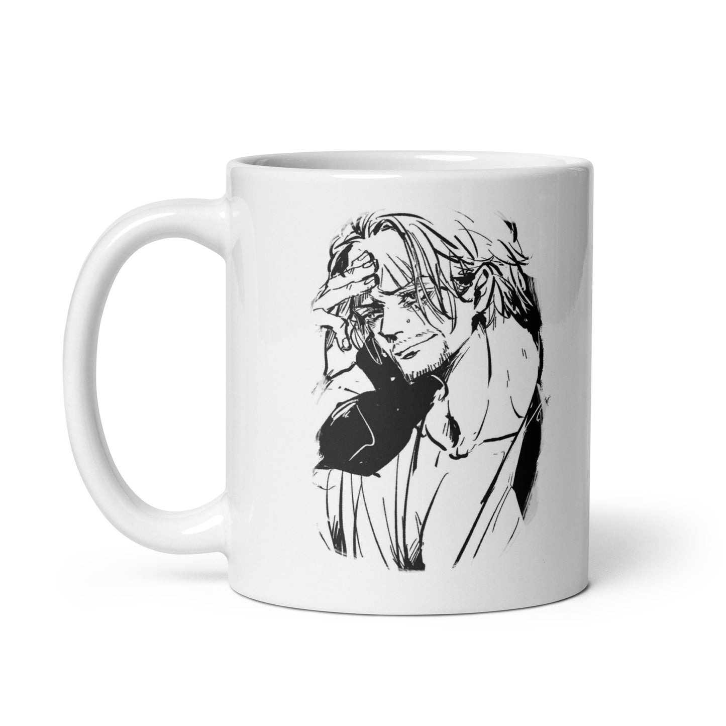 White Glossy Mug - Shanks 2