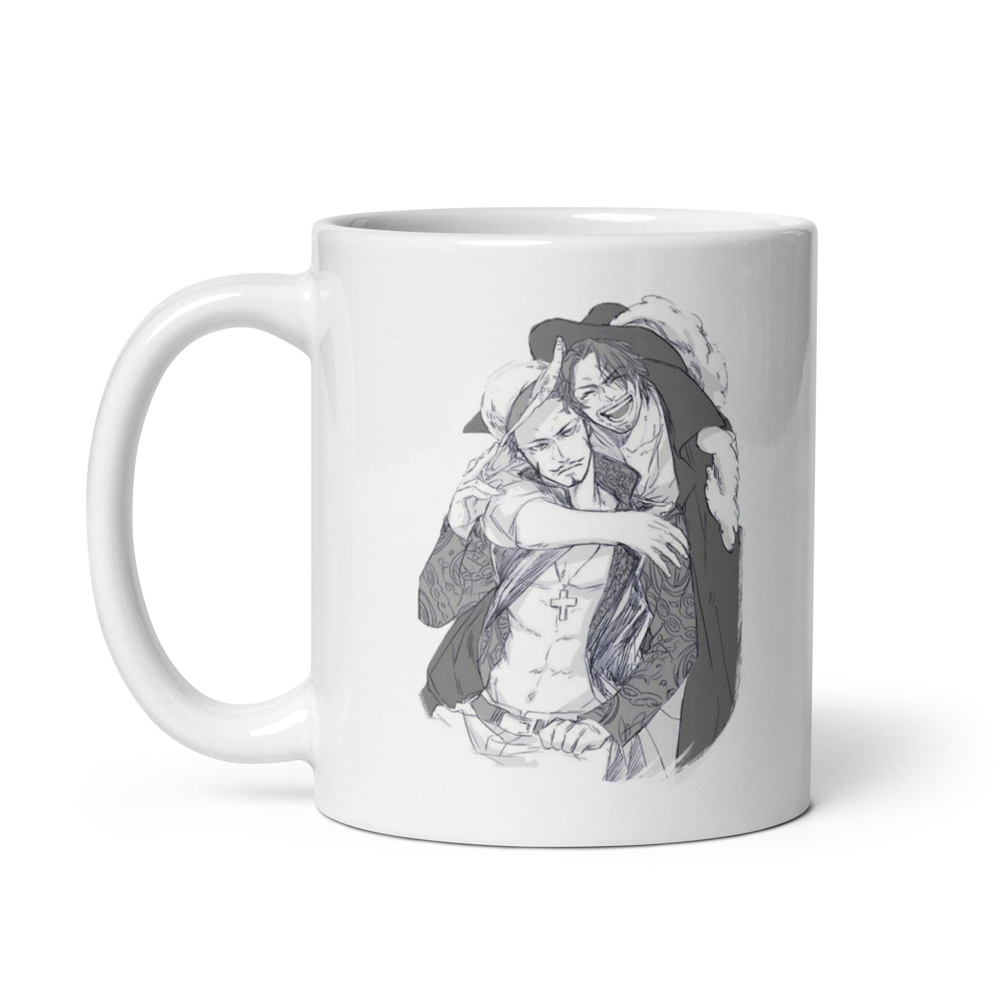 White Glossy Mug - Shanks 41