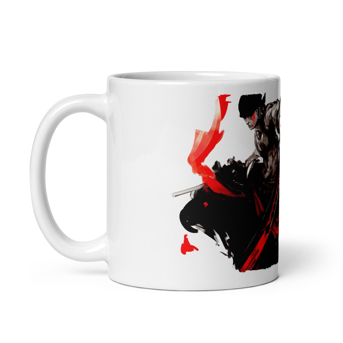 White Glossy Mug - Zoro 4