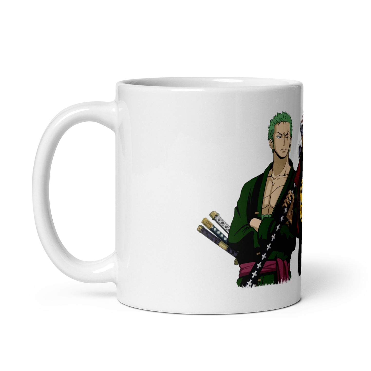 White Glossy Mug - Zoro 5