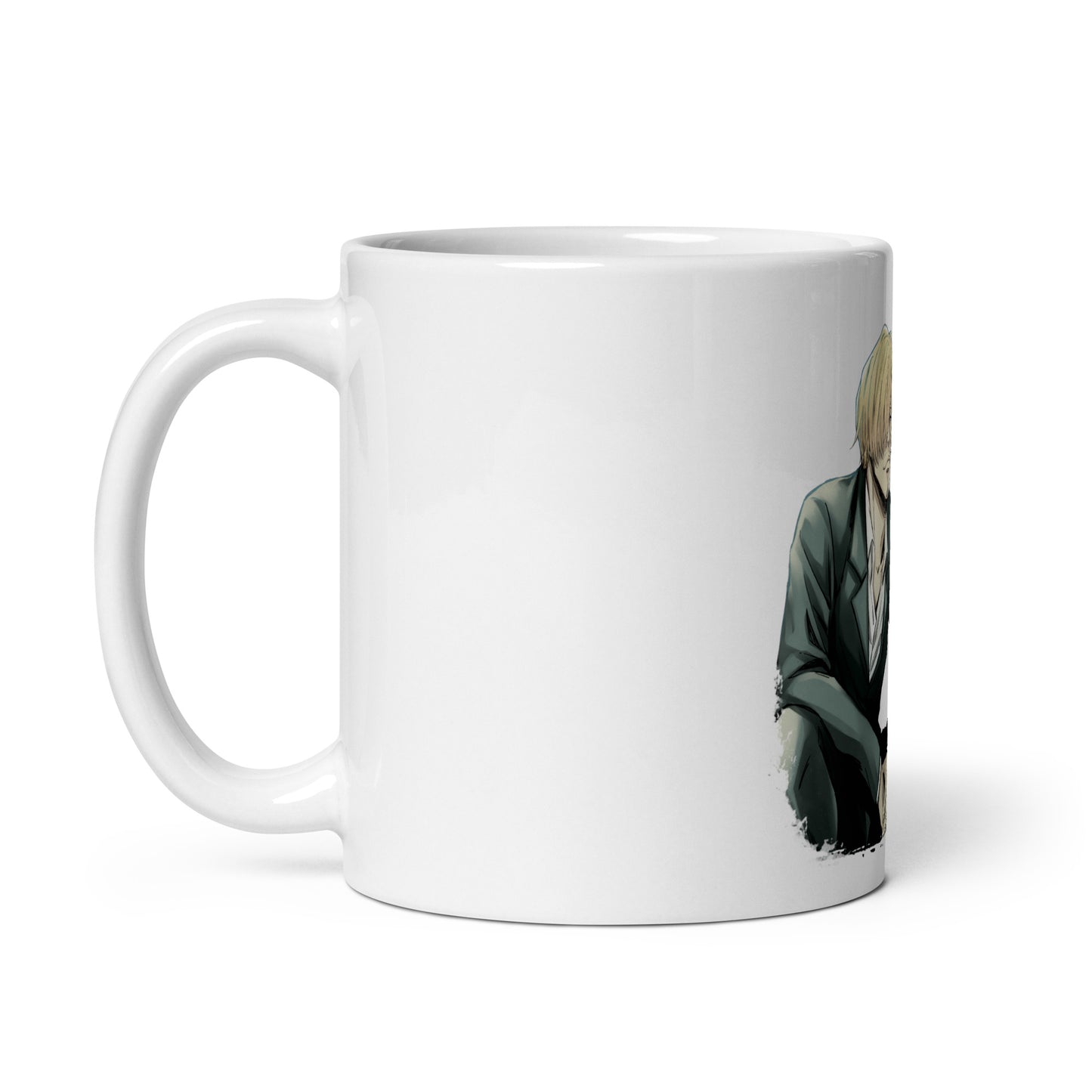 White Glossy Mug - Zoro 24