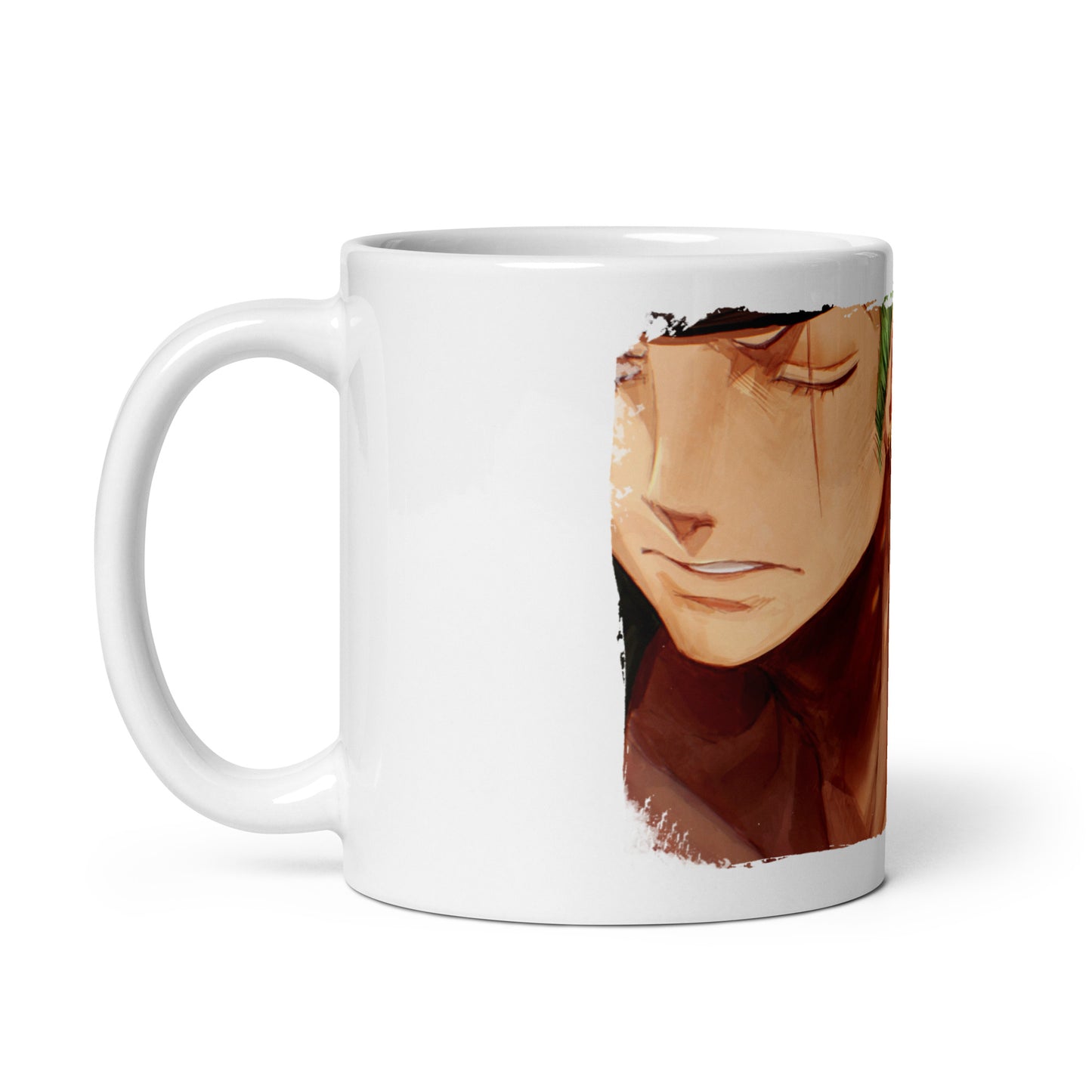 White Glossy Mug - Zoro 33