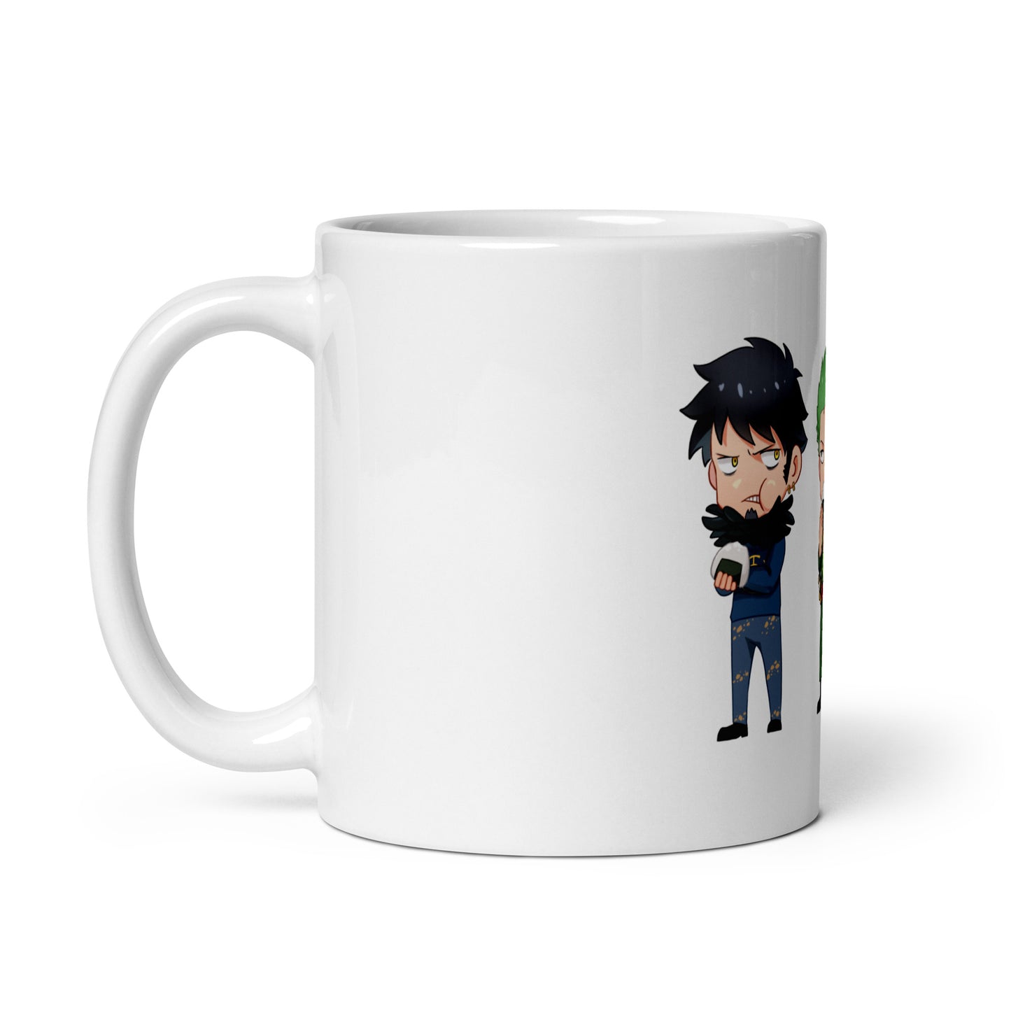 White Glossy Mug - Zoro 35