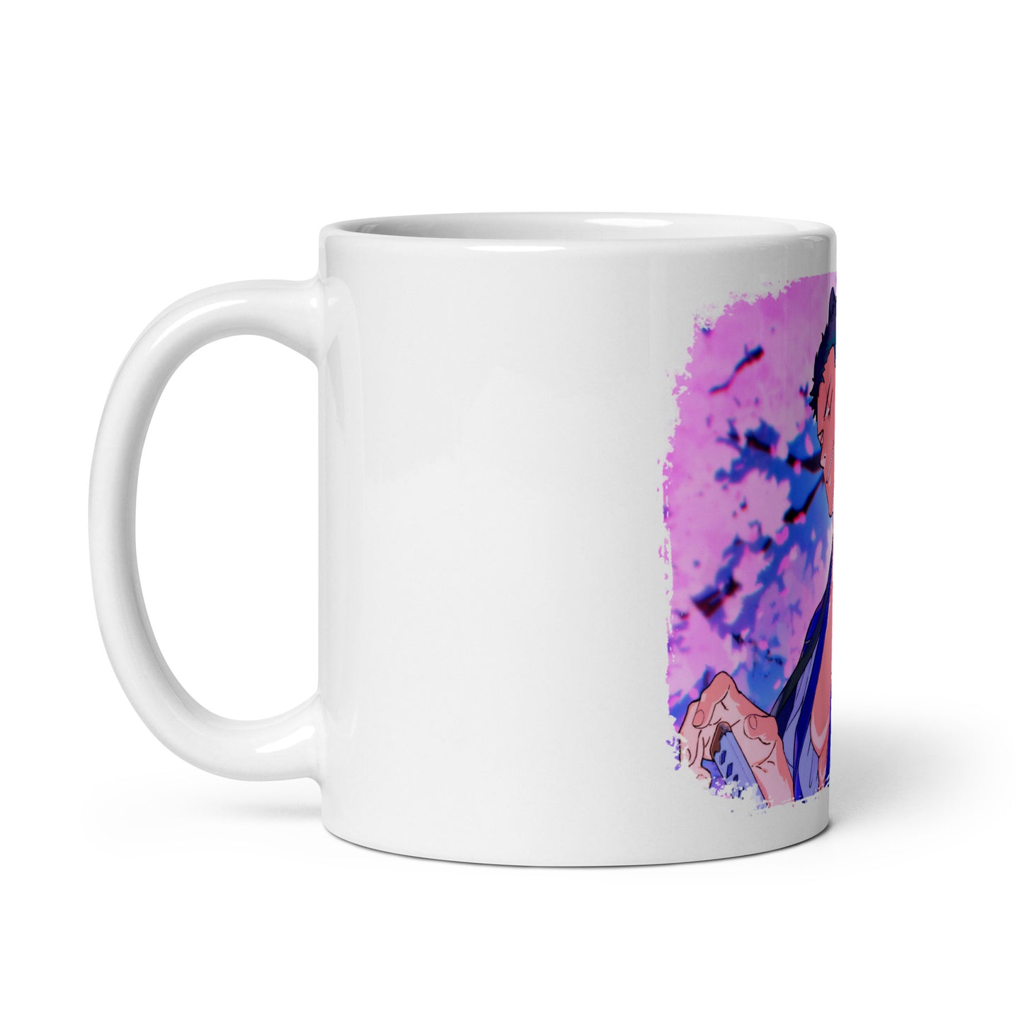 White Glossy Mug - Zoro 41