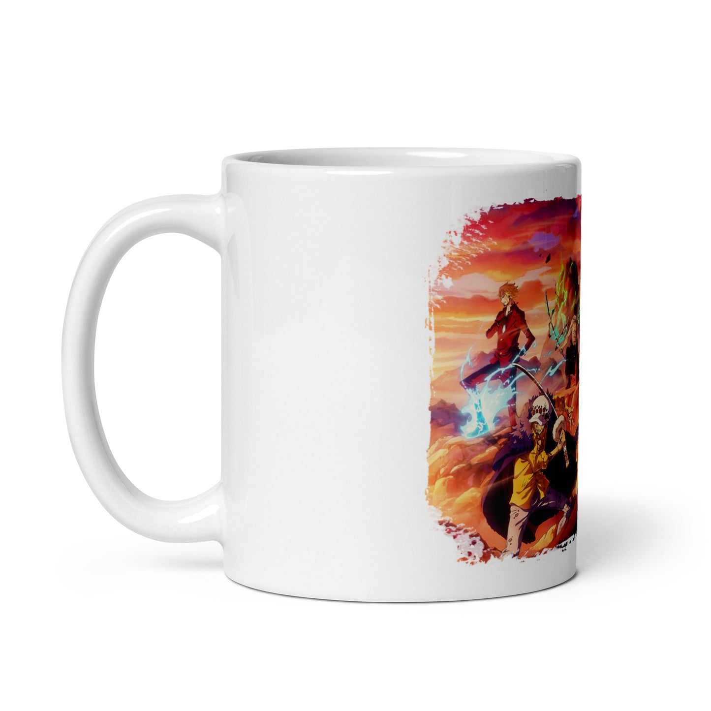 White Glossy Mug - Zoro 42