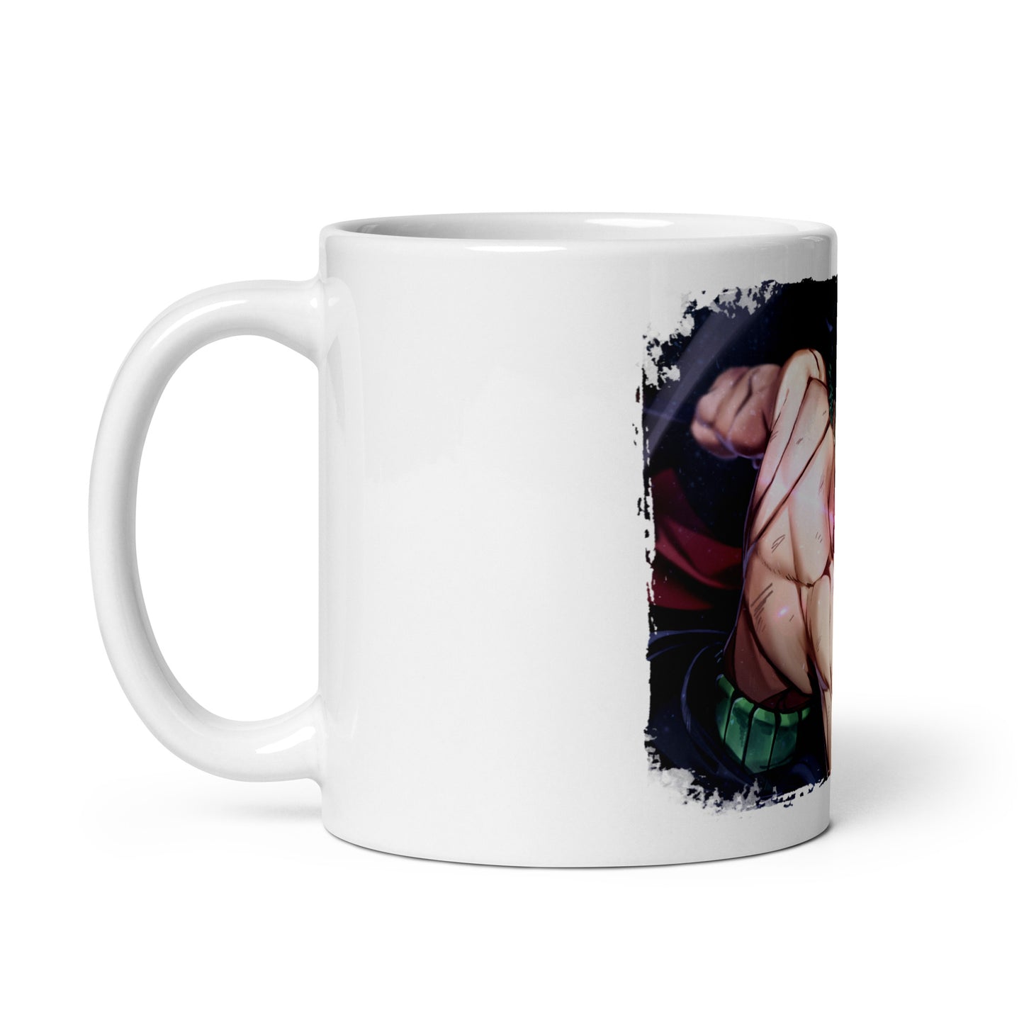 White Glossy Mug - Zoro 44