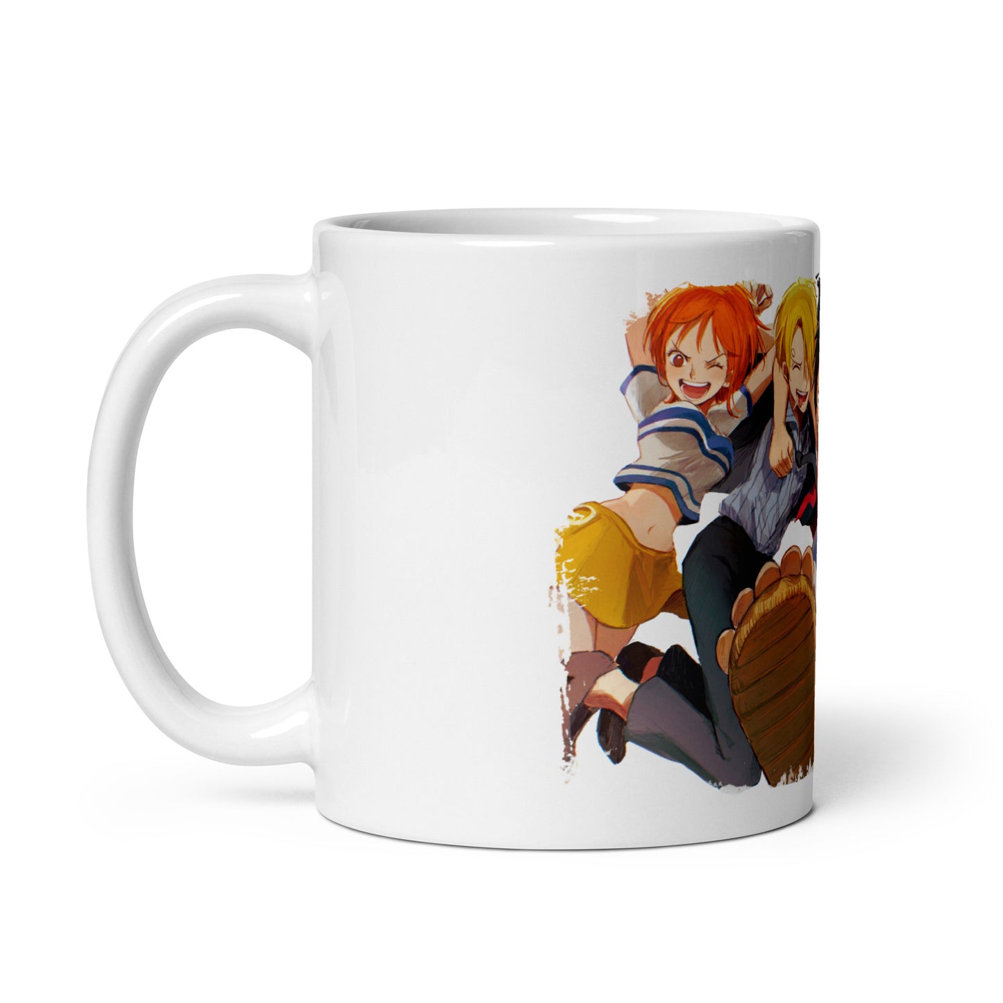 White Glossy Mug - Zoro 49