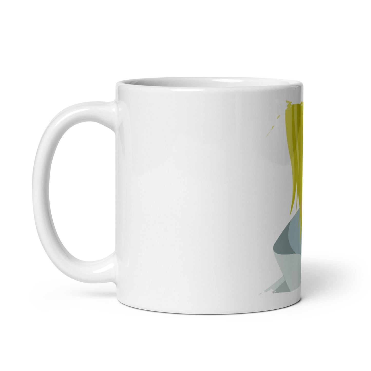 White Glossy Mug -Sanji 12