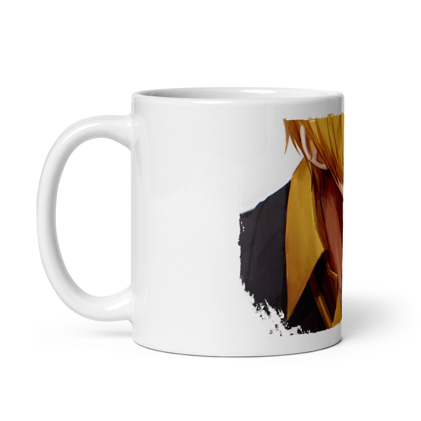 White Glossy Mug -Sanji 16