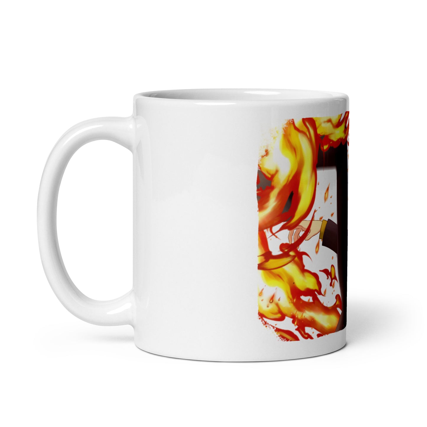 White Glossy Mug -Sanji 19