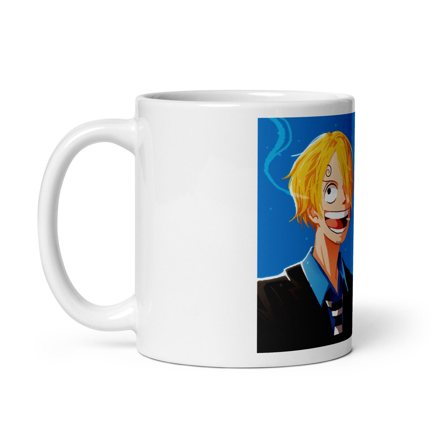 White Glossy Mug -Sanji 21