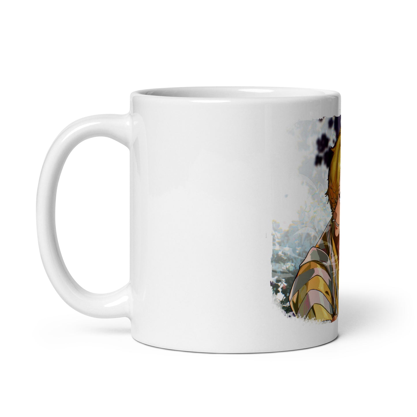 White Glossy Mug -Sanji 23