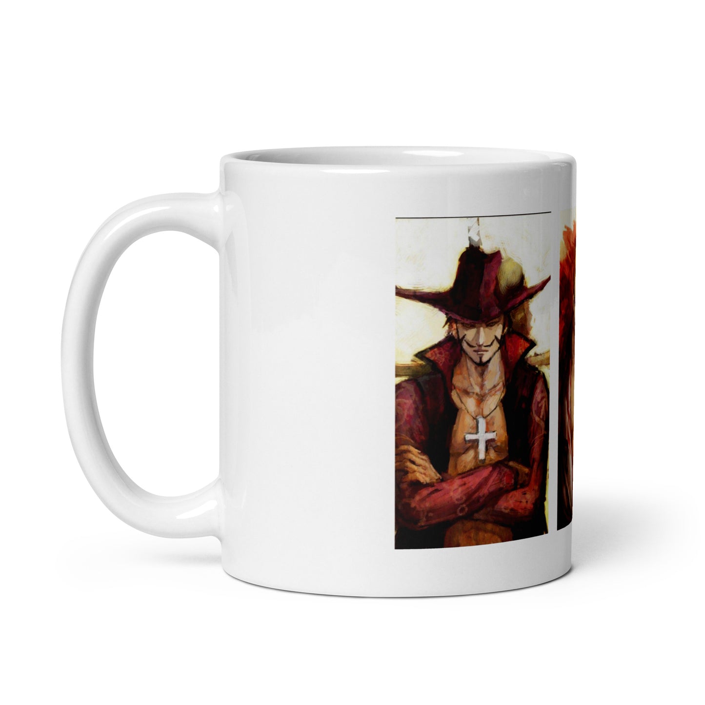 White Glossy Mug - Mihawk 3