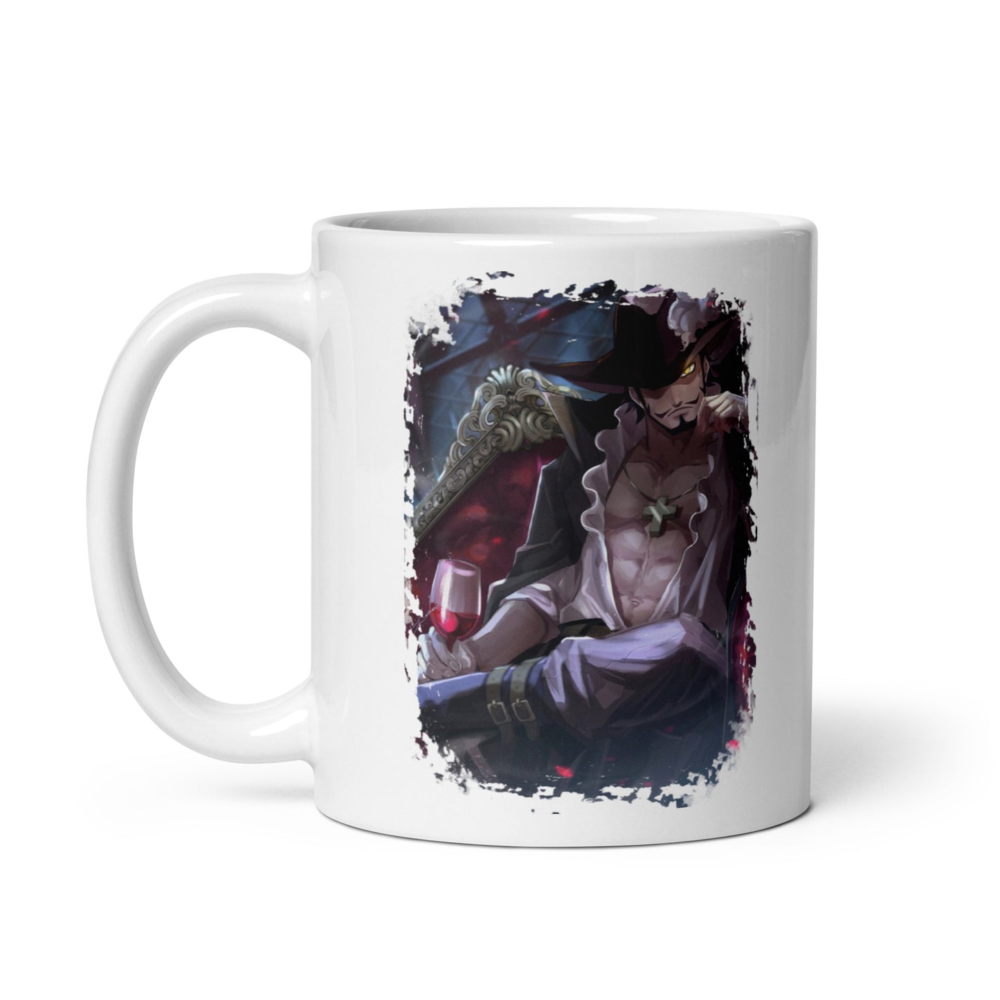 White Glossy Mug - Mihawk 6