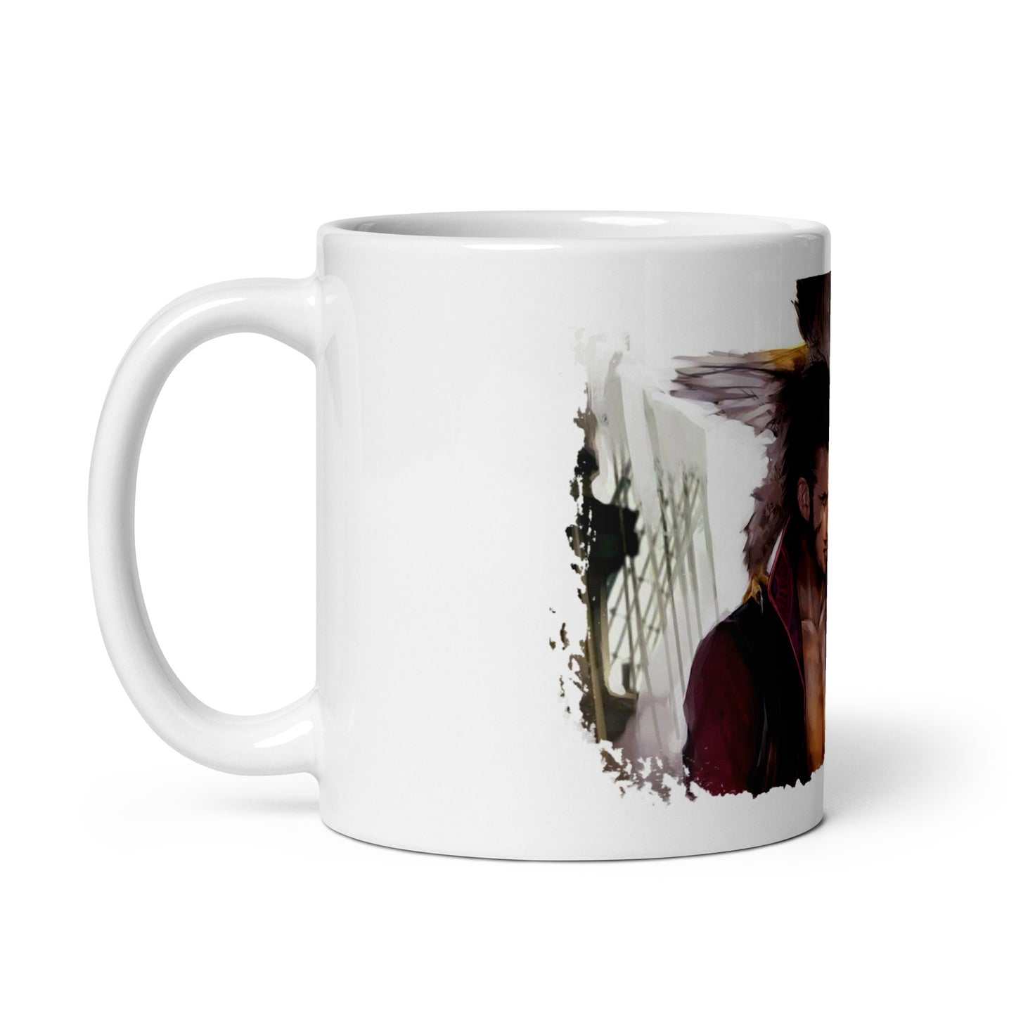 White Glossy Mug - Mihawk 9