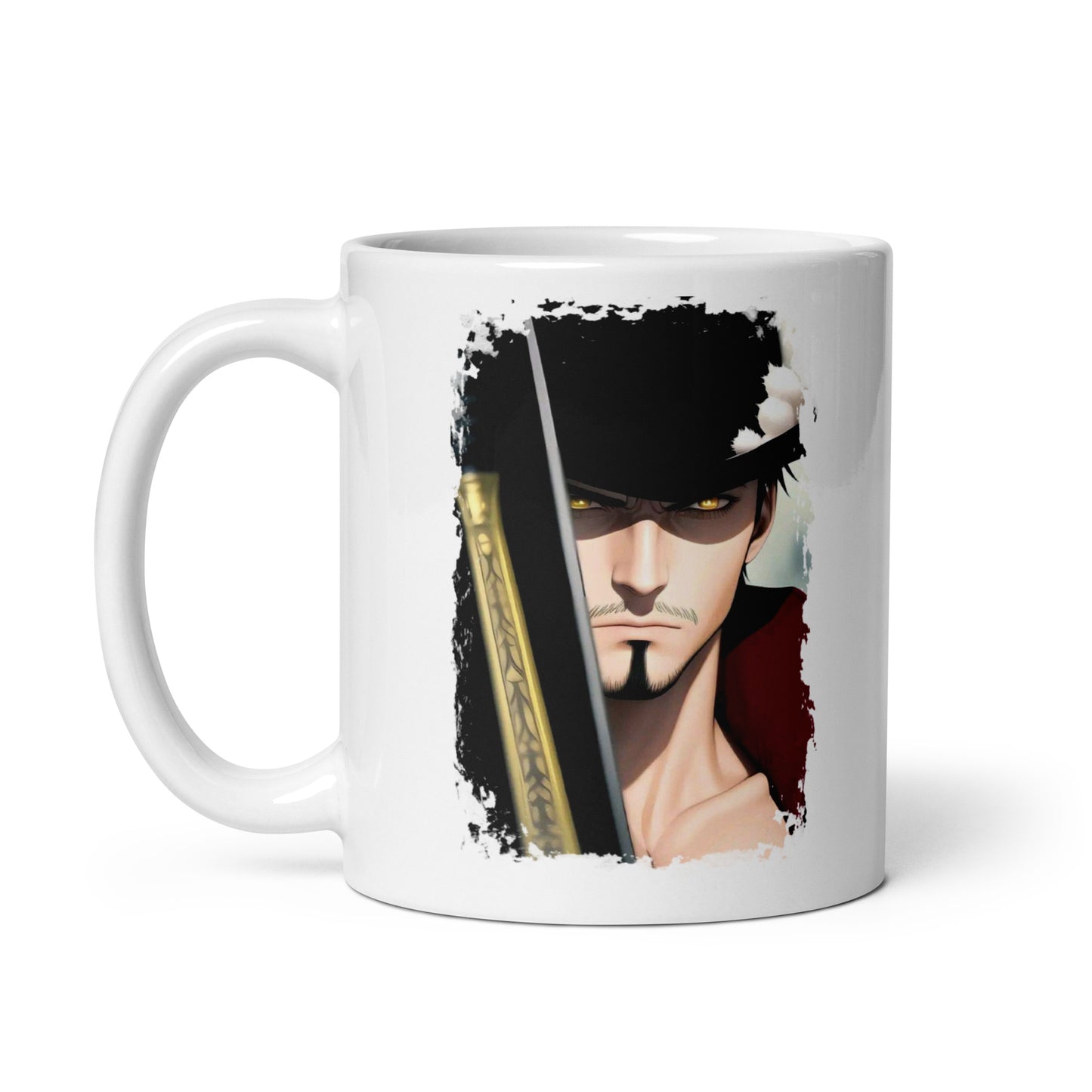 White Glossy Mug - Mihawk 10