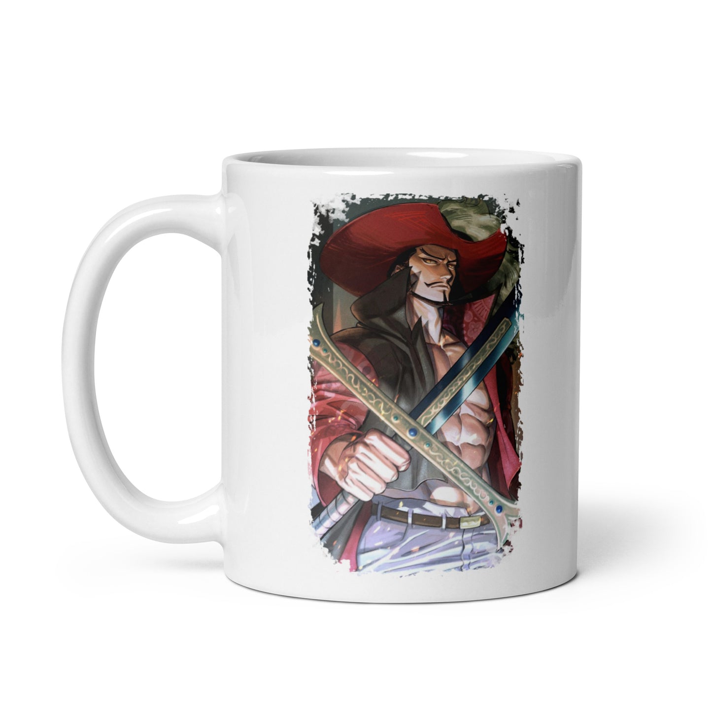 White Glossy Mug - Mihawk 13