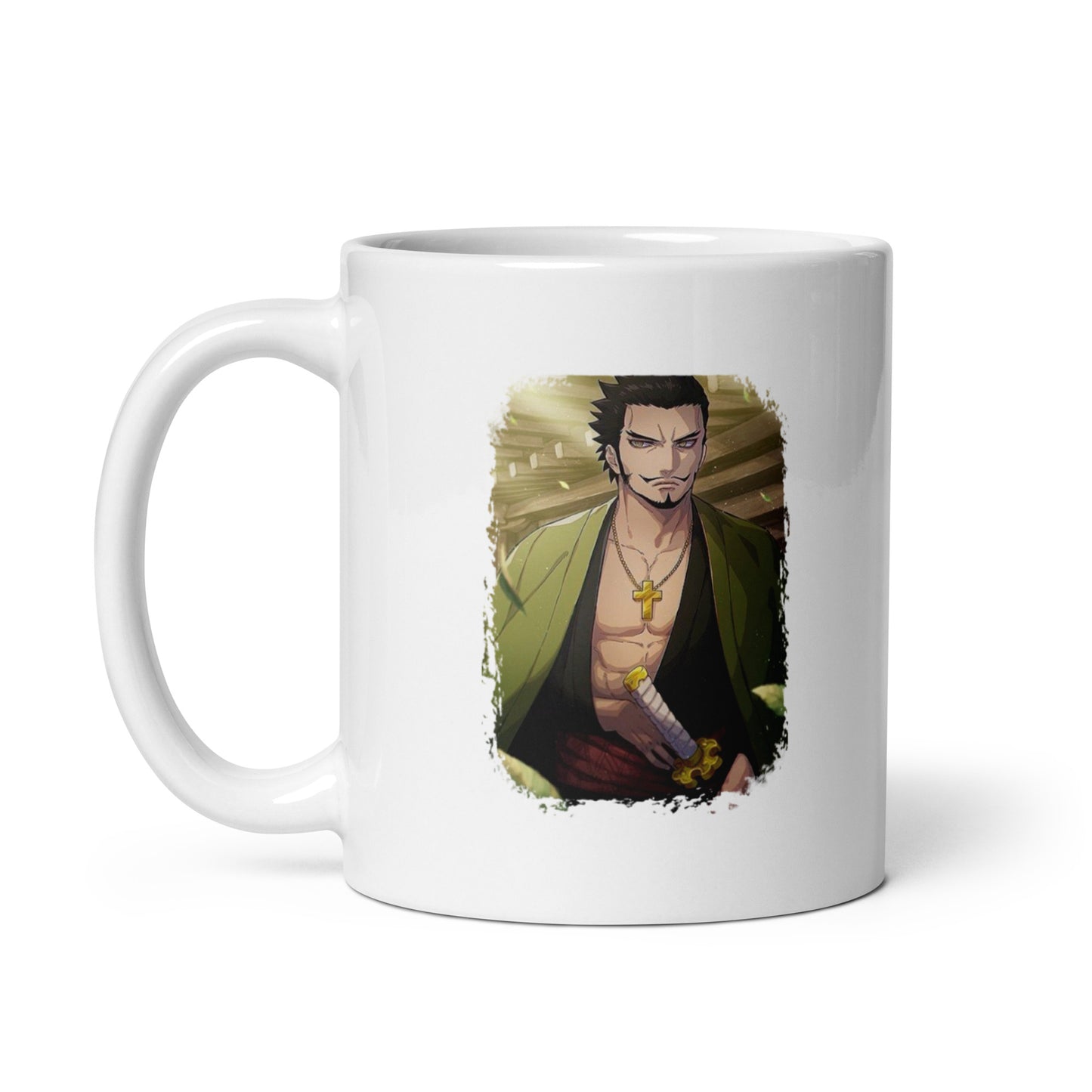 White Glossy Mug - Mihawk 16