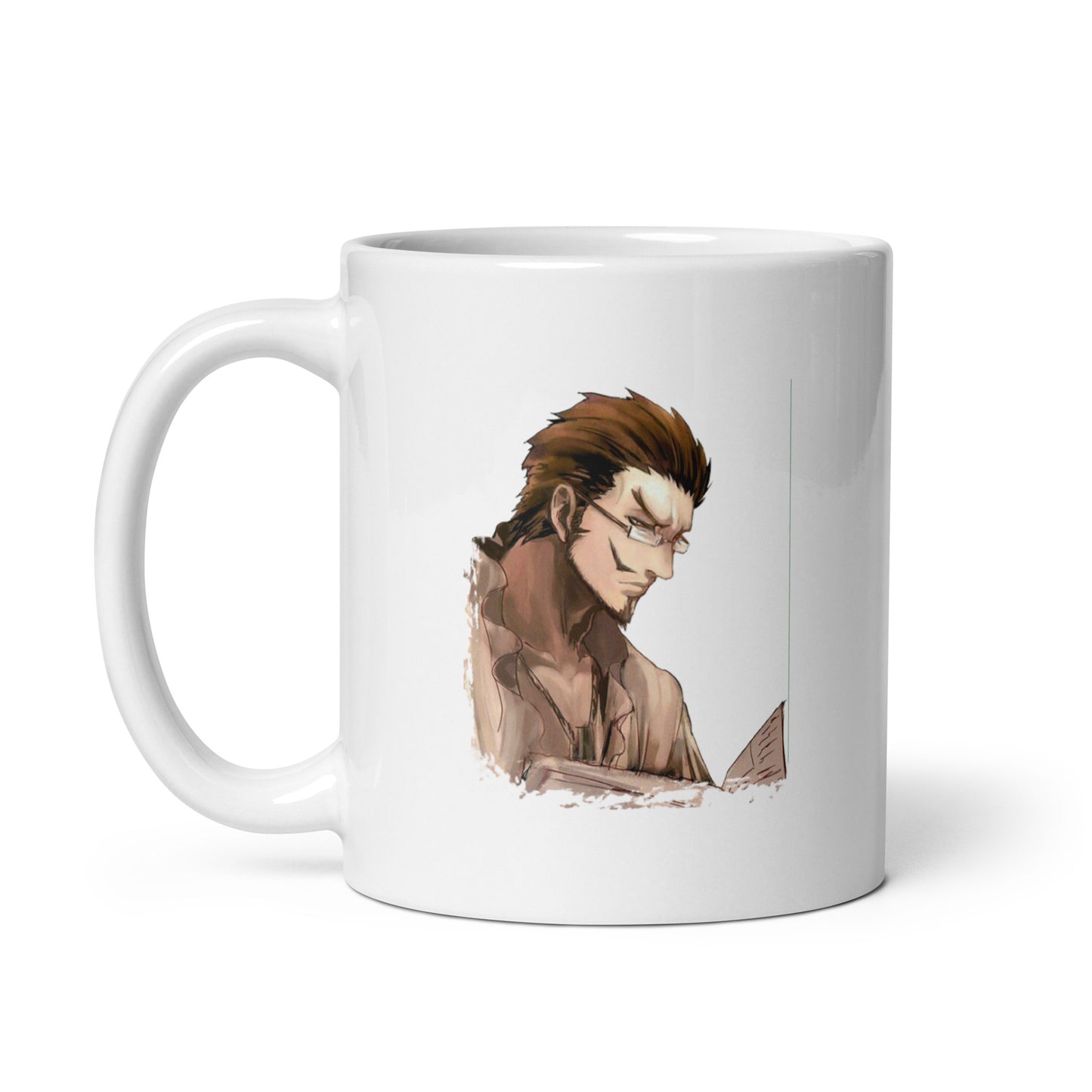 White Glossy Mug - Mihawk 20