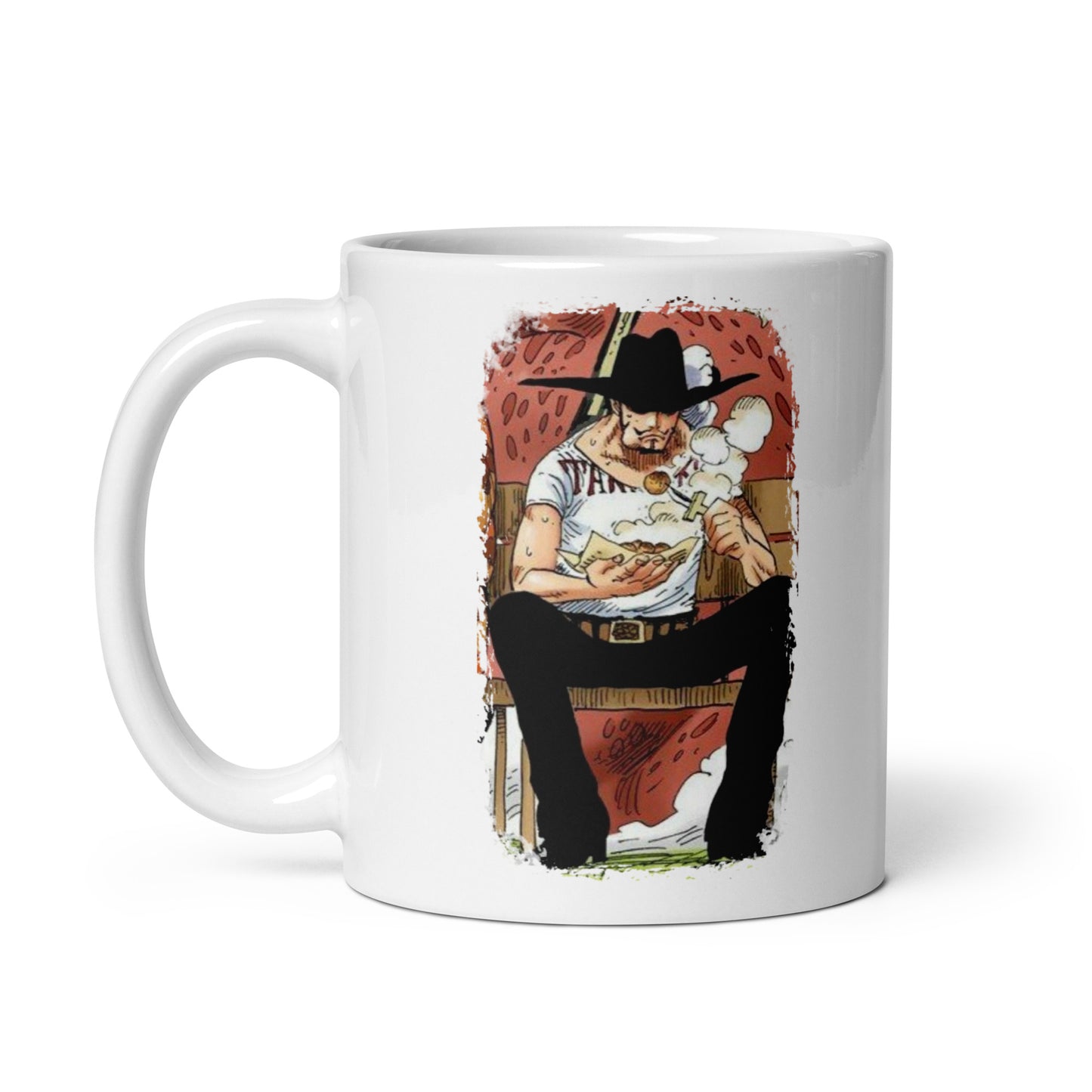 White Glossy Mug - Mihawk 21