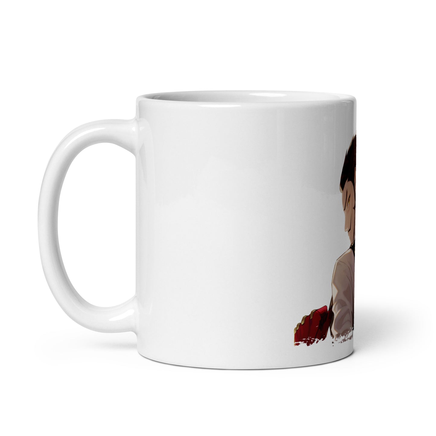 White Glossy Mug - Mihawk 23