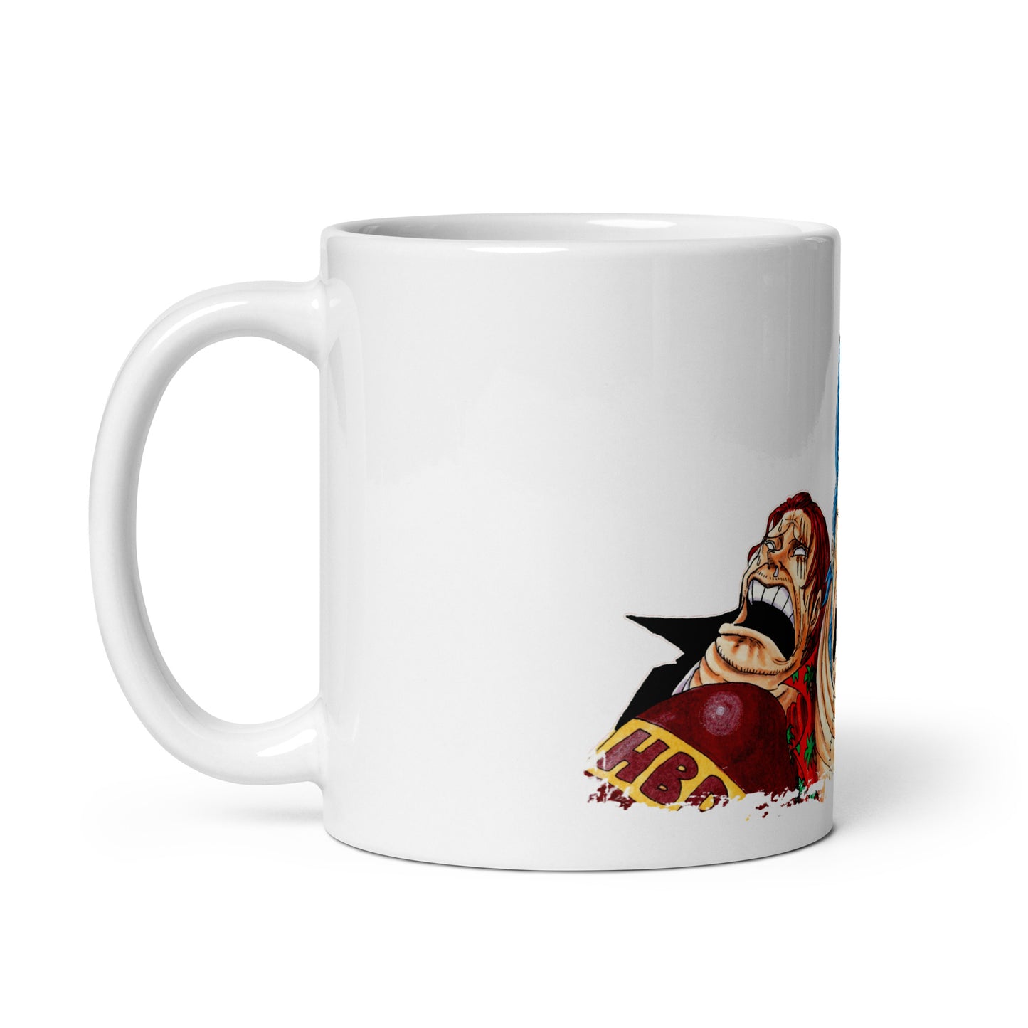 White Glossy Mug - Mihawk 28