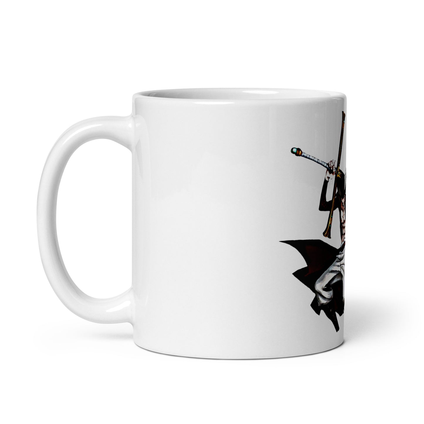 White Glossy Mug - Mihawk 31