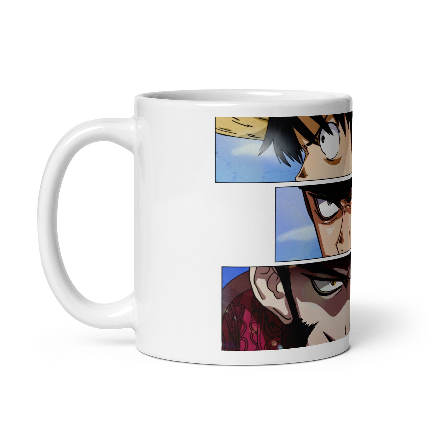 White Glossy Mug - Mihawk 34