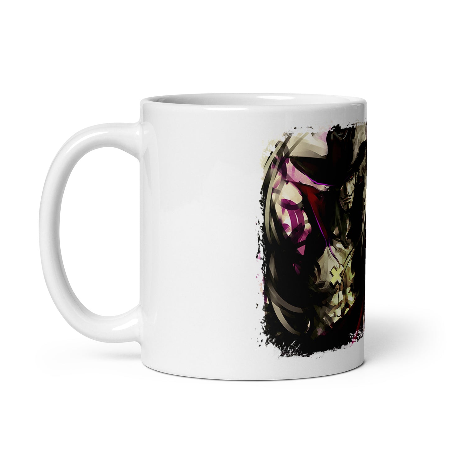 White Glossy Mug - Mihawk 35