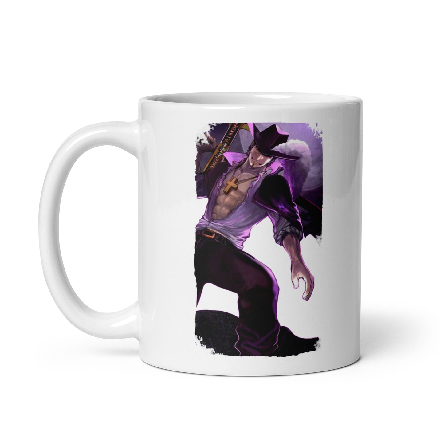 White Glossy Mug - Mihawk 36