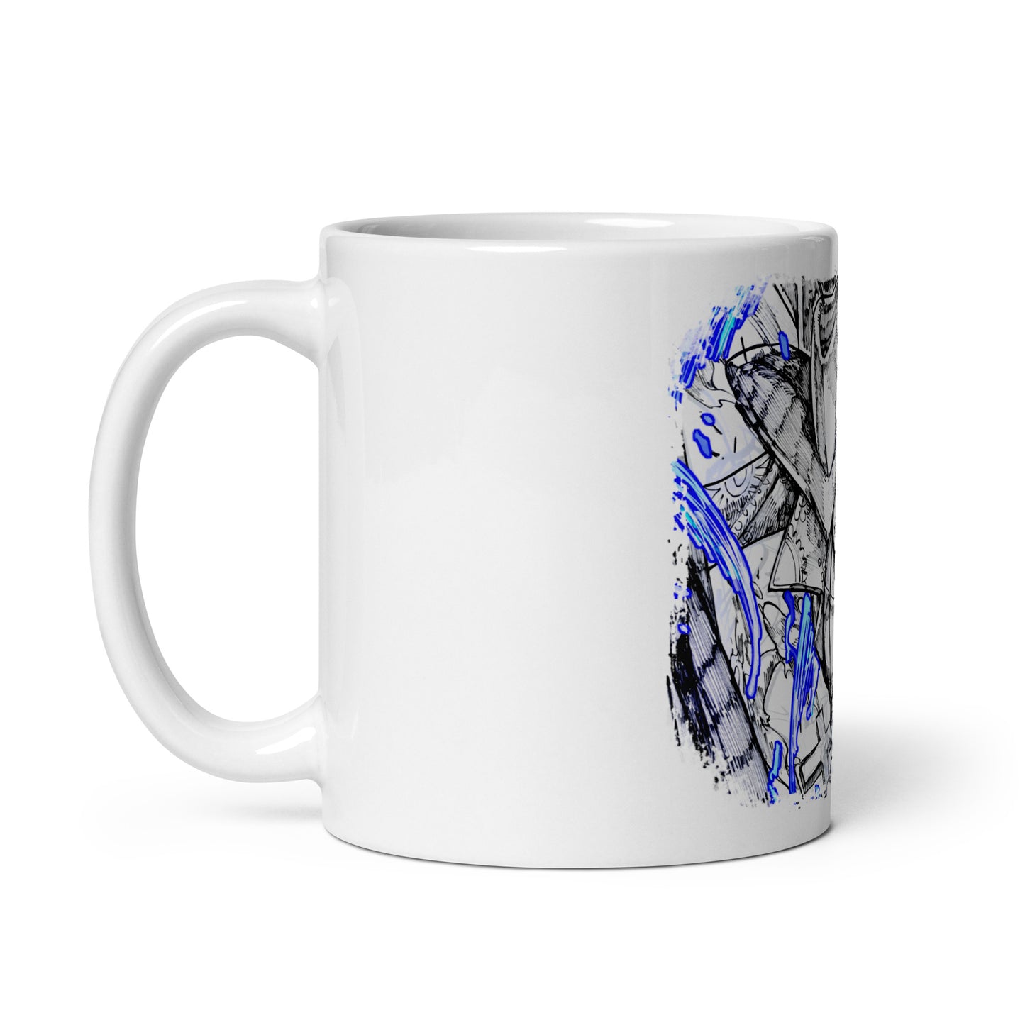 White Glossy Mug - Mihawk 40