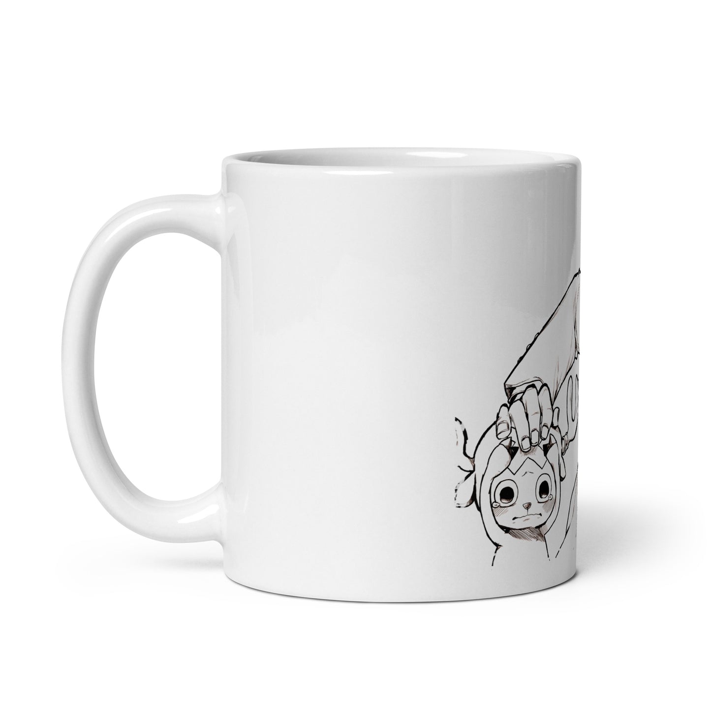 White Glossy Mug - Chopper 3