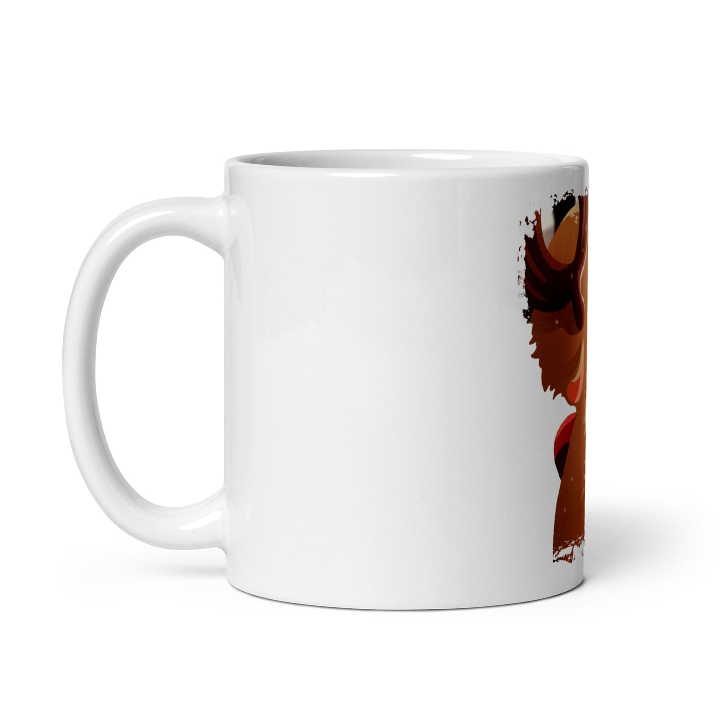 White Glossy Mug - Chopper 4