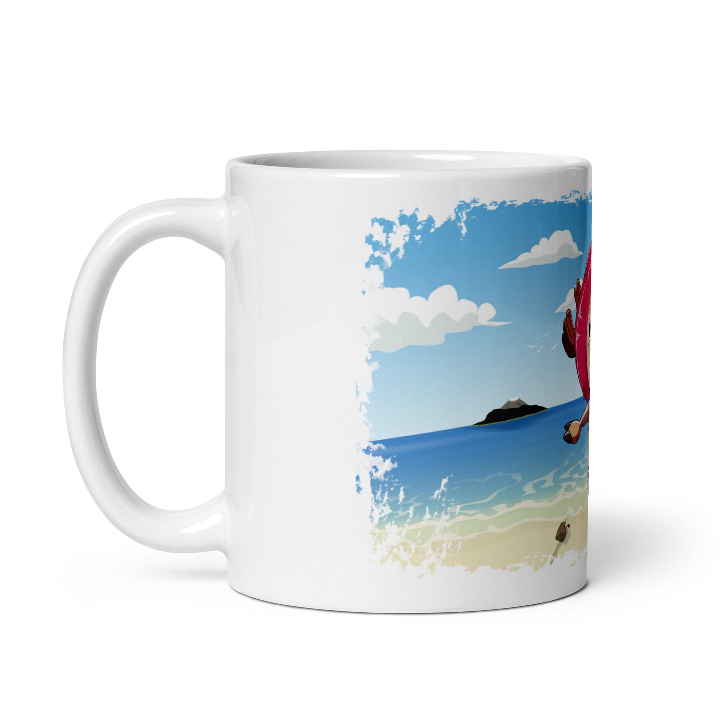 White Glossy Mug - Chopper 21